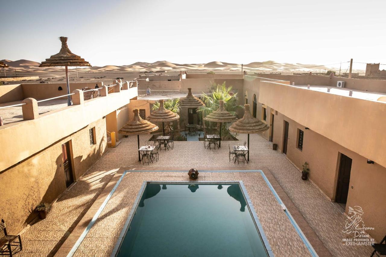 L'Homme Du Desert A Merzouga Exterior foto