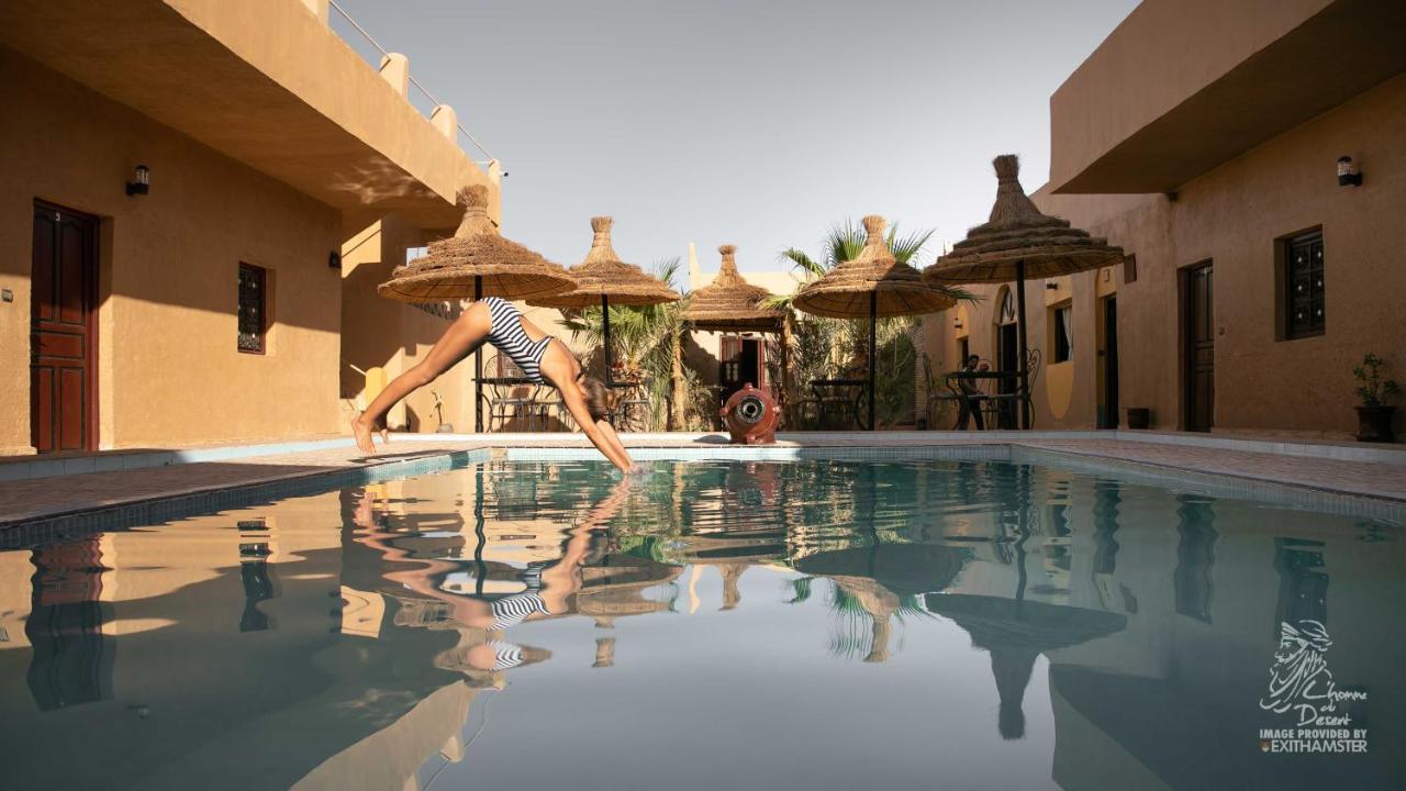 L'Homme Du Desert A Merzouga Exterior foto